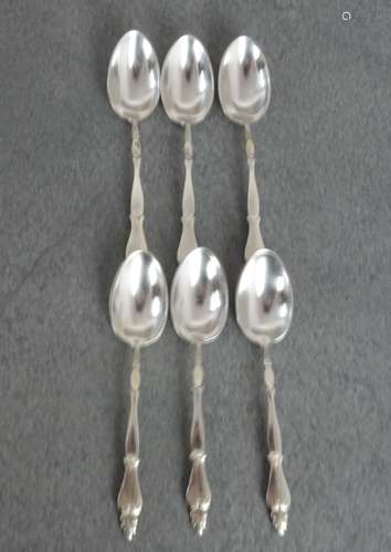 SIX ART DECO MOCHA LADLES