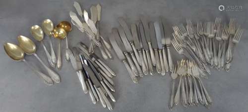 LARGE SILVER CUTLERY