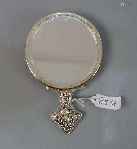 SILVER POCKET MIRROR