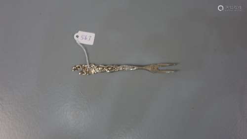 SILVER SERVING FORK