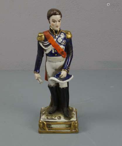 PORCELAIN FIGURE: GENERAL MARMONT