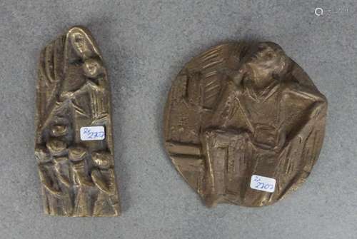 2 JOSEPH KRAUTWALD RELIEFS