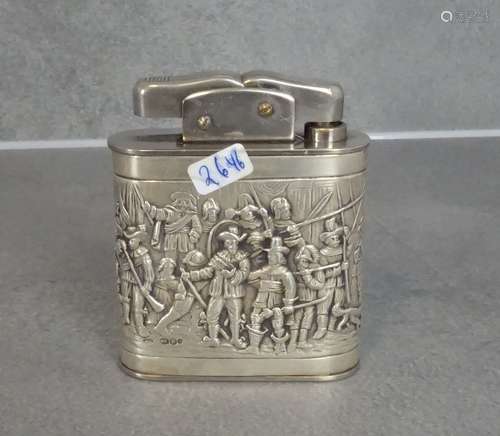 SILVER TABLE LIGHTER