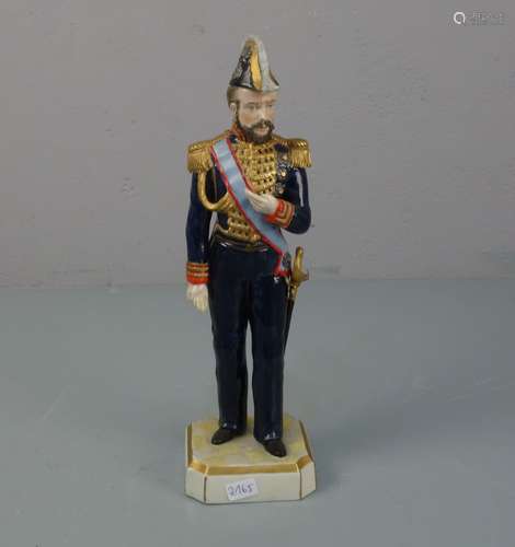 PORCELAIN FIGURE: GENERAL - LUIGI BORBONE