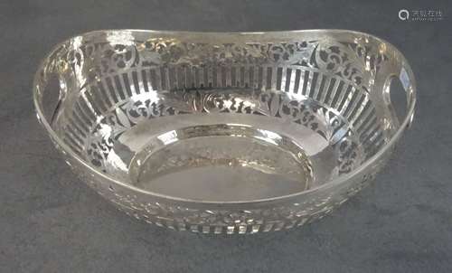 SILVER BREAD BASKET