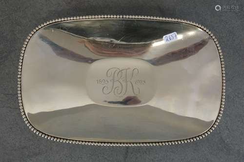 SILVER DISH / MEMORIAL DISH