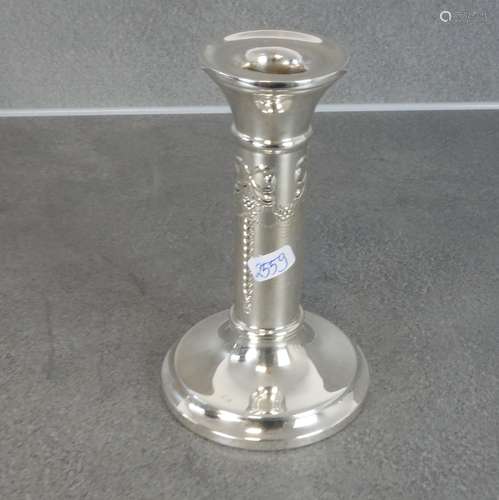 SILVER CANDLE STAND