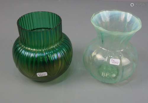 ART NOUVEAU GLASS VASES