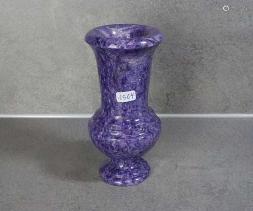 CHAROITE VASE