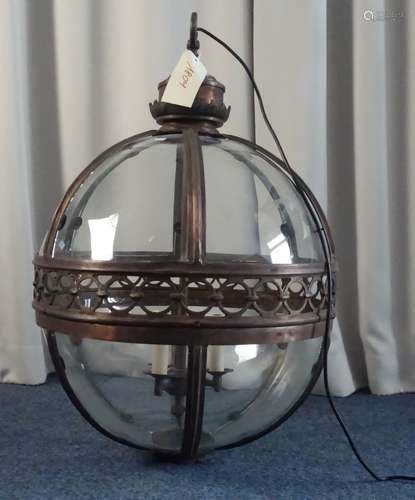 BRONZE LANTERN / CEILING LAMP