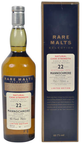 RARE MALTS SELECTION - NATURAL CASK STRENGTH - MANNOCHMORE