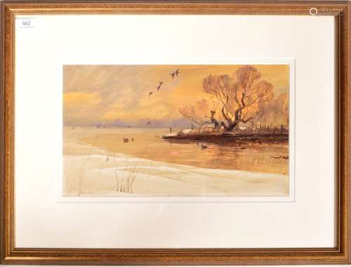 IAN ROSS - 20TH CENTURY OIL PAINTING LANDSCAPE SCENE