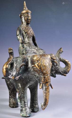 19TH CENTURY SOUTHERN INDIAN HINDU BRONZE FIGURINE