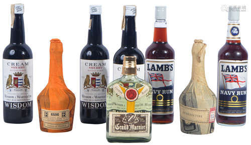 MIXED SELECTION OF ASSORTED BOTTLED SPIRITS