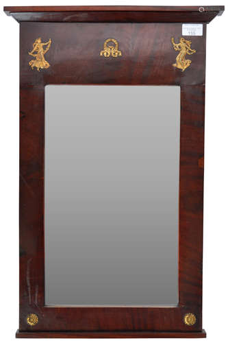 19TH CENTURY BIEDERMEIER PIER MIRROR