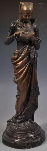 CARRIER BELLEUSE (1824-1887) - CLASSICAL BRONZE FIGURINE