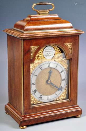 20TH CENTURY OAK CASED FRODSHAM MANTEL CLOCK