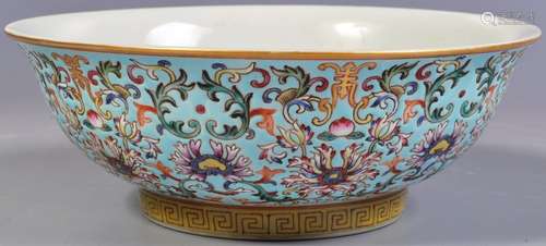 20TH CENTURY CHINESE REPUBLIC PERIOD PORCELAIN BOWL