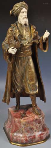 GEORGE ORMETH (1895-1925) - FRENCH SCHOOL BRONZE OF A JEWELL...