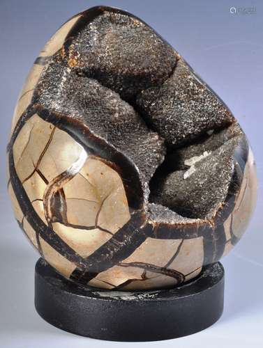 NATURAL HISTORY - LARGE SEPTARIAN DRAGON EGG