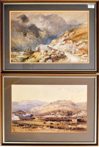 FREDERICK TUCKER - PAIR OF IRISH WATERCOLOUR PAINTINGS