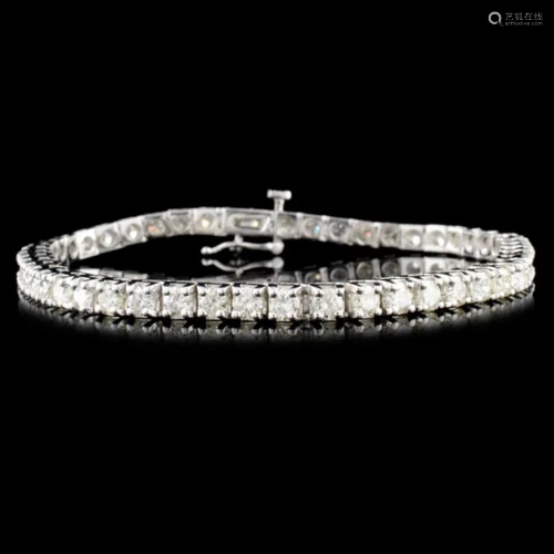 14K Gold 5.00ctw Diamond Bracelet