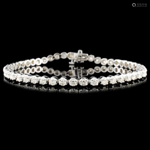 14K Gold 3.00ctw Diamond Bracelet