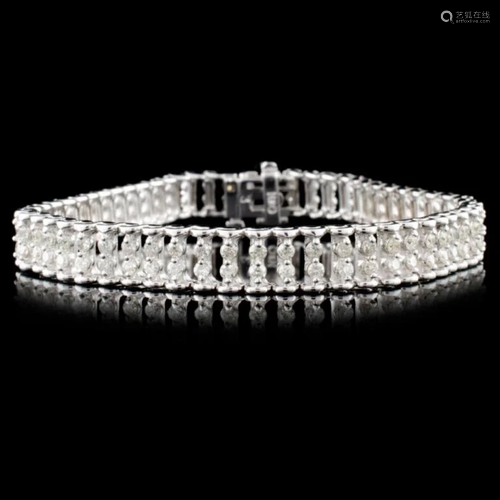 14K Gold 3.00ctw Diamond Bracelet