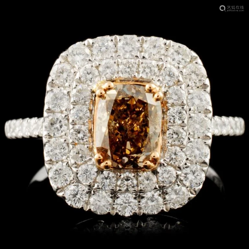 18K Gold 2.00ctw Fancy Diamond Ring