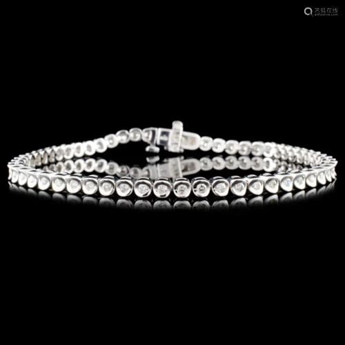 14K Gold 1.00ctw Diamond Bracelet