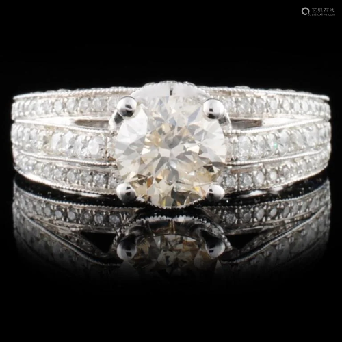 18K White Gold 2.65ctw Diamond Ring