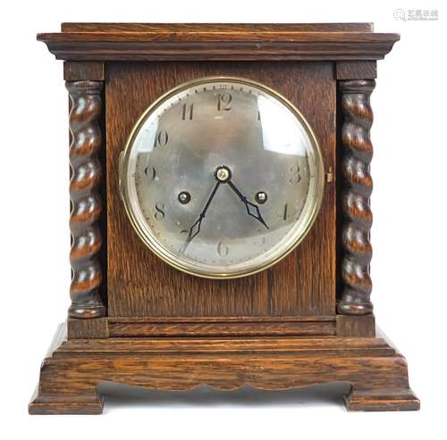 BRACKET-CLOCK, Herst. Perivale Clock Mfg., um 1900