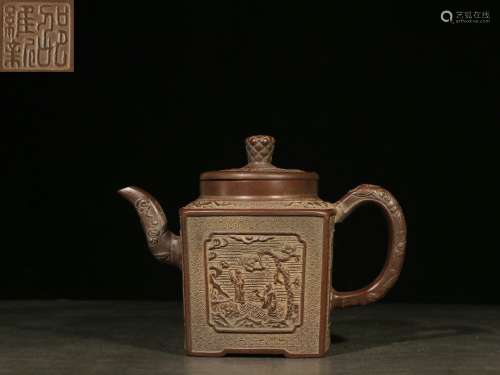 Overseas Backflow. Old Collection.  Zisha Teapot
