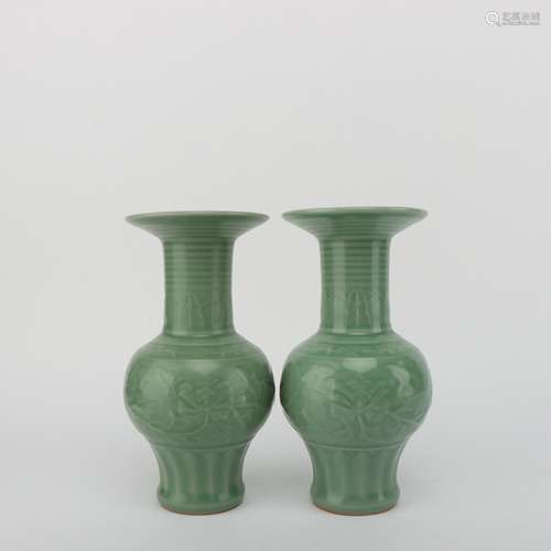 A Pair of Chinese Vases