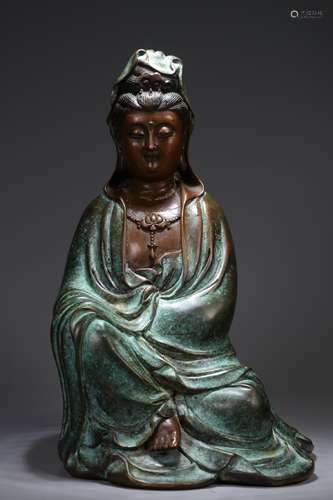 Copper Buddha Ornament