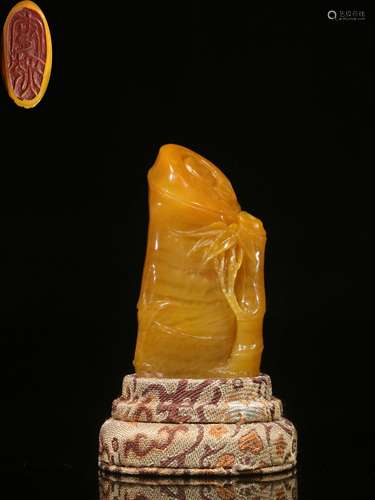 Old Collection.Shoushan Tianhuang Stone Seal