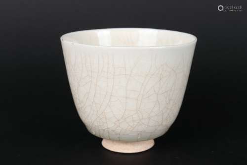 A GONGXIAN KILN TEA CUP