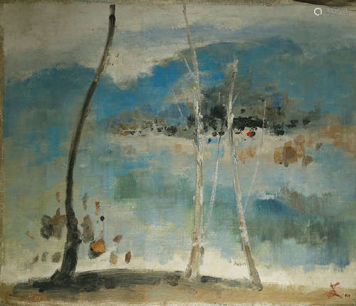 Chinese Oil On Canvas, Landscape