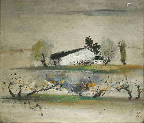 Chinese Oil On Canvas, Landscape