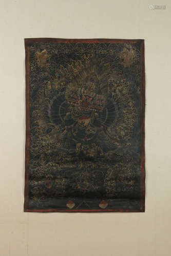 Chinese Tibetan Thangka