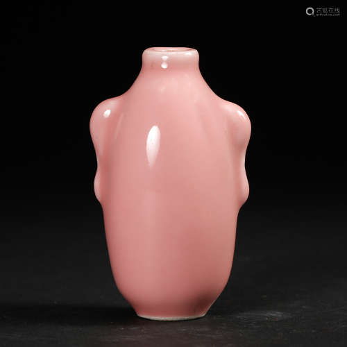 Chinese Monochrome Porcelain Snuff Bottle