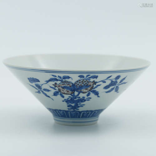 Chinese Blue White Porcelain Bowl