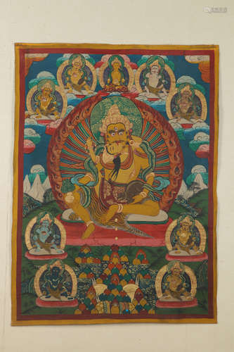 Chinese Tibetan Thangka