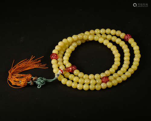 Chinese Jade Prayer Beads