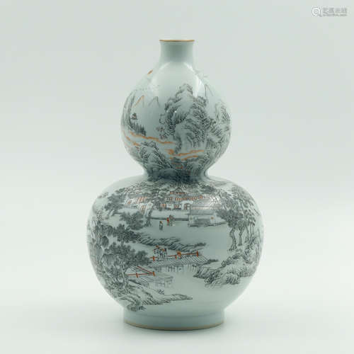 Chinese Famille Rose Porcelain Vase