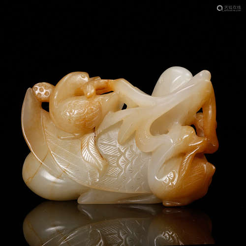 Chinese White Jade Bird