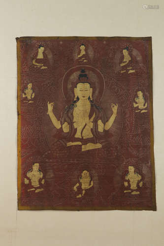 Chinese Tibetan Thangka