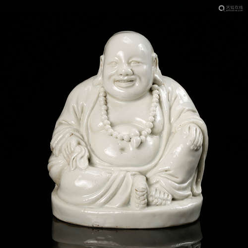 Chinese Blanc De Chine Porcelain Buddha