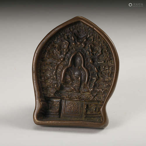 Chinese Bronze Tsha Seal