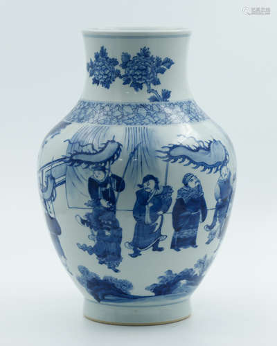 Chinese Blue White Porcelain Vase